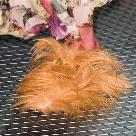 gucci shoes that look like trump hair|9 Things That Look Distinctly Like Gucci's Hairy Shoes.